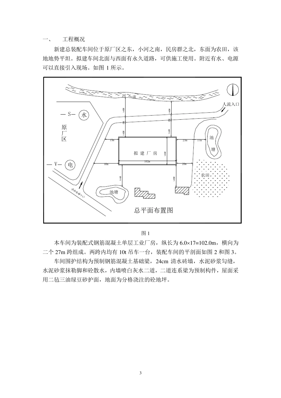 单层工业厂房施工组织设计_第3页