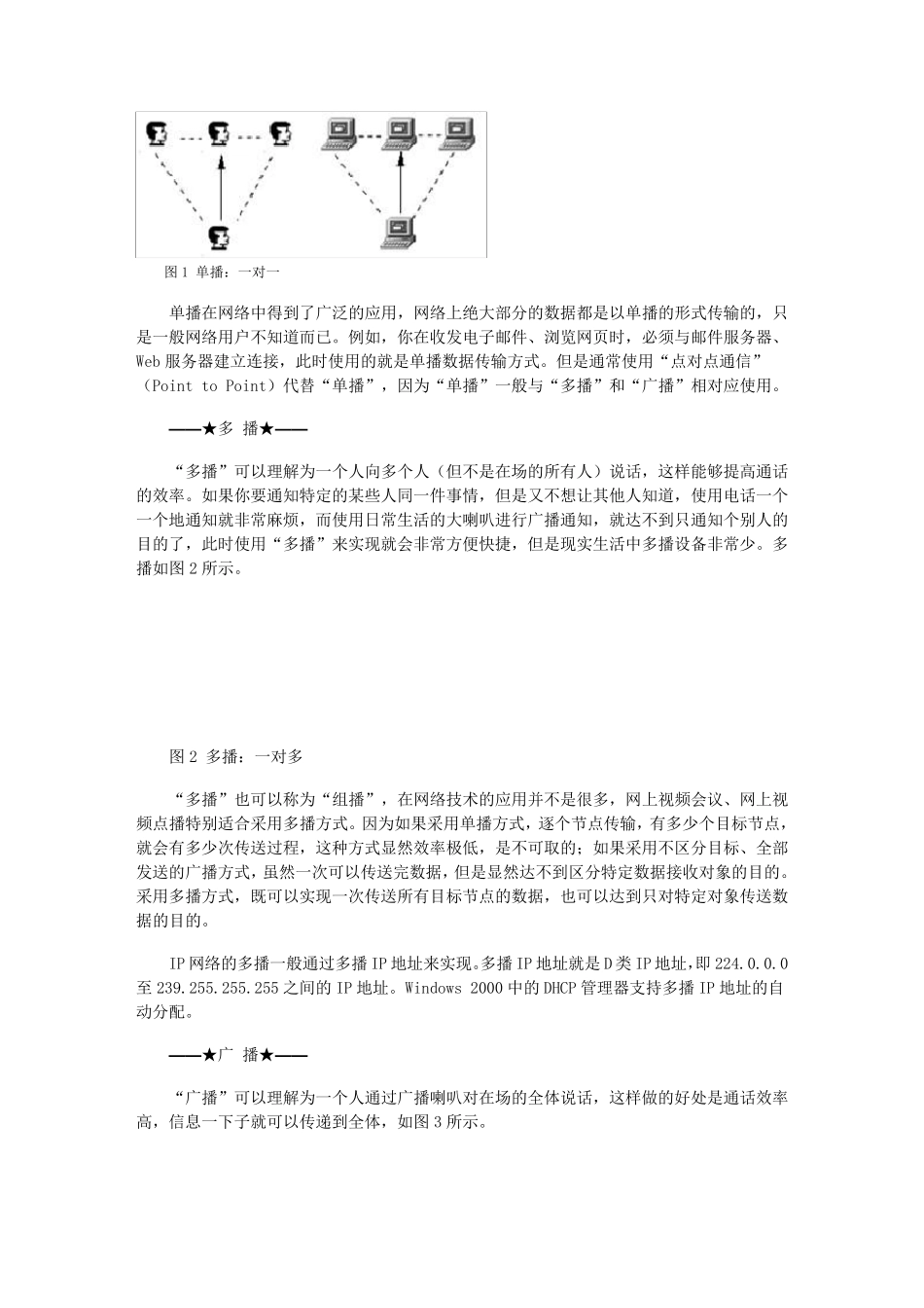 单播组播广播的区别_第3页