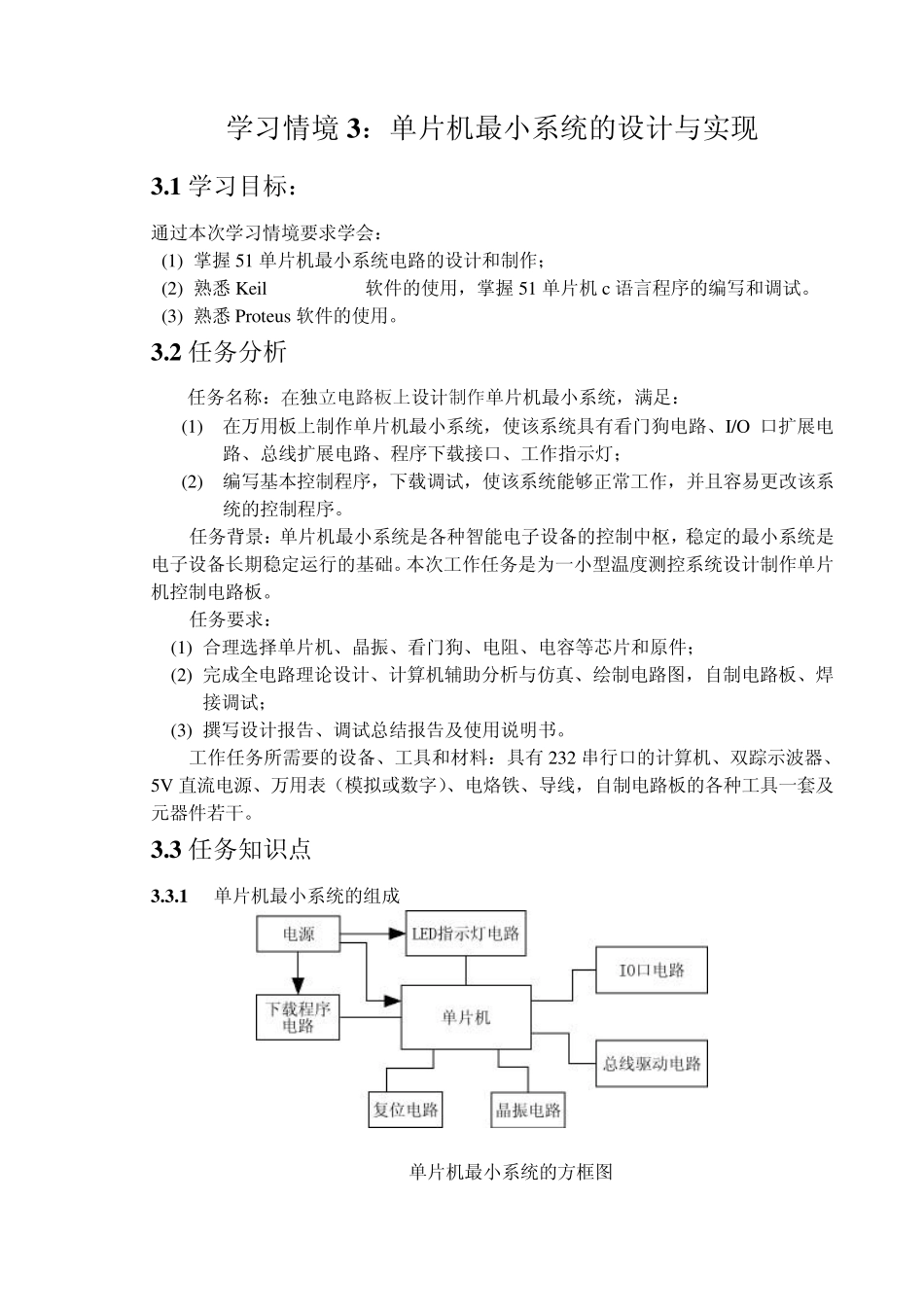 单片机最小系统的设计与实现_第2页