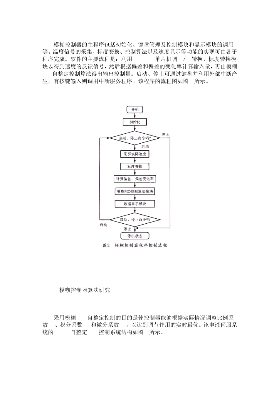 单片机模糊PID自整定控制算法的实现及仿真_第2页