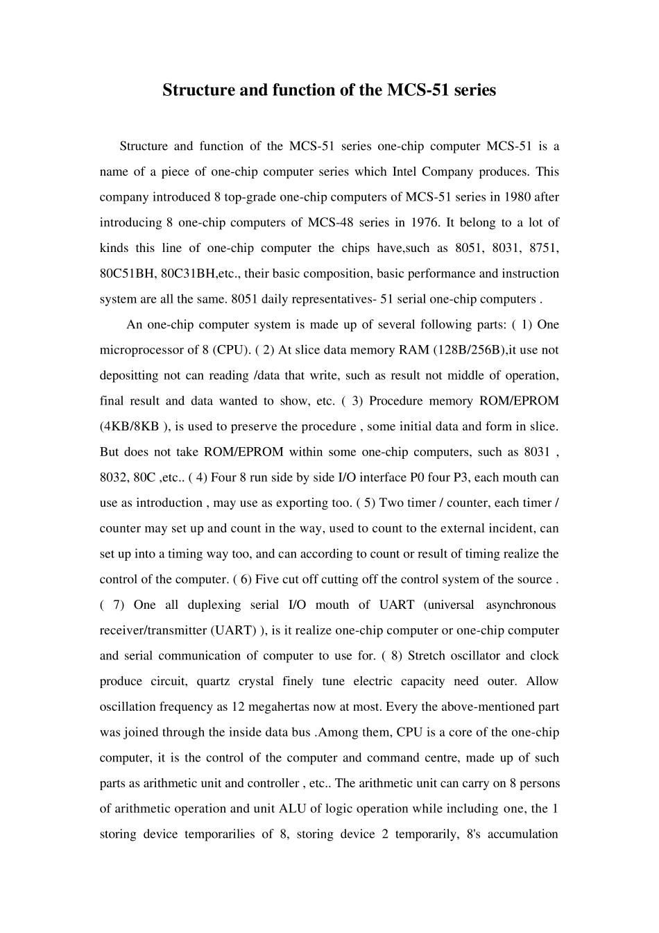 单片机英文参考文献_第1页
