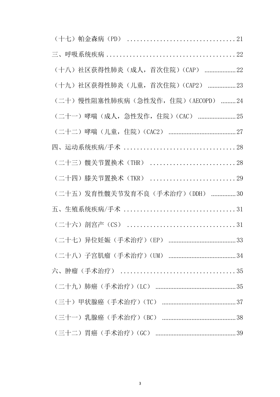 单病种质量监测信息项(2020年版)_第3页