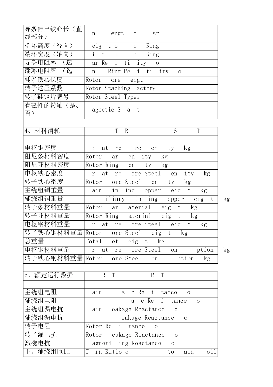 单相感应异步电动机计算数据_第3页