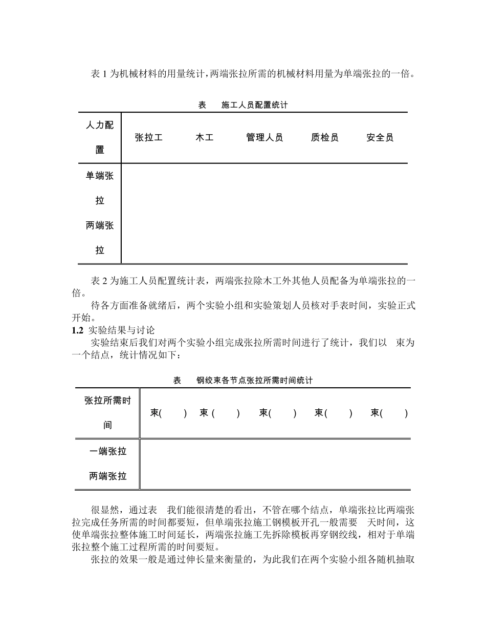 单端张拉与两端张拉施工方案对比分析_第2页
