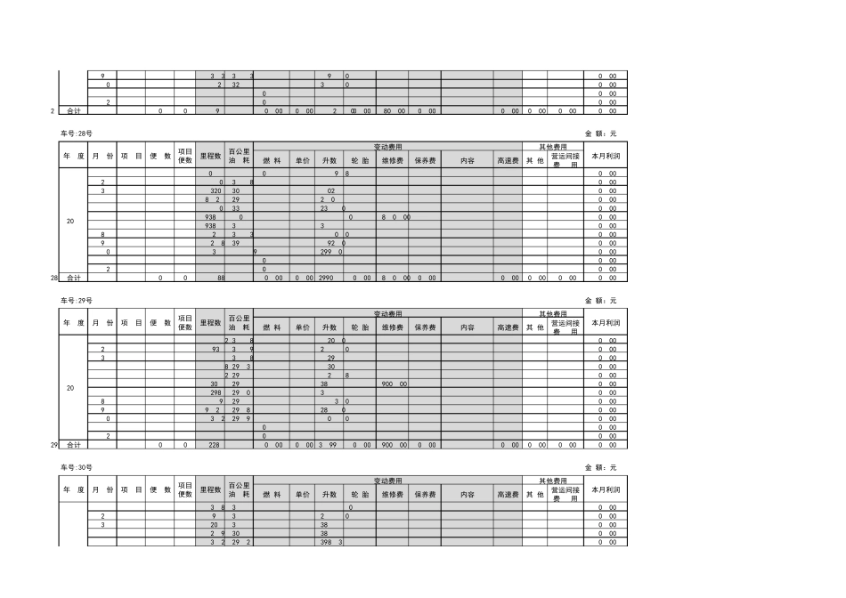 单车成本核算表_第2页