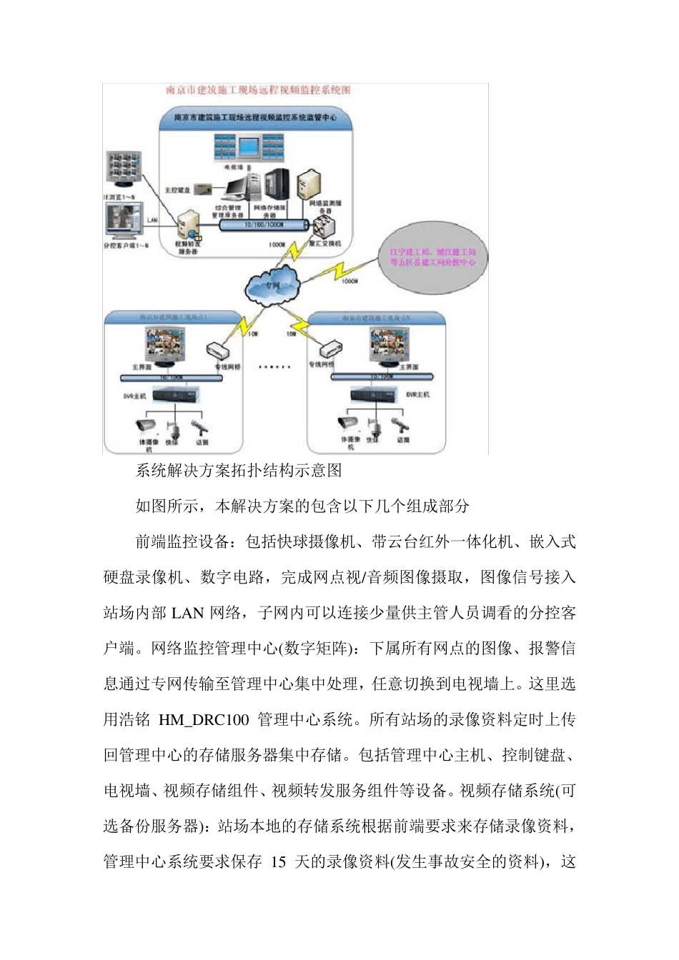 南京市建筑工地现场远程监控系统解决方案_第2页