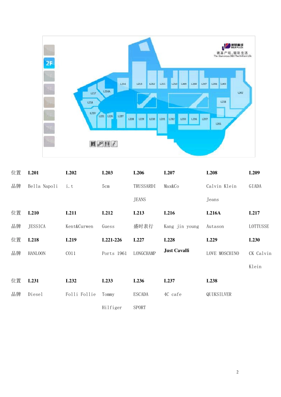 南京德基广场平面图_第2页