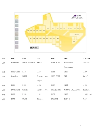 南京德基广场平面图