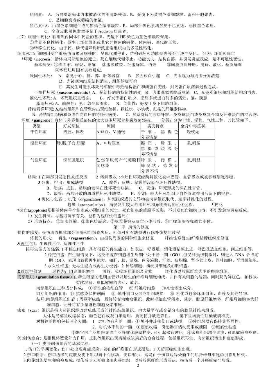 南方医科大学病理学重点总结_第2页