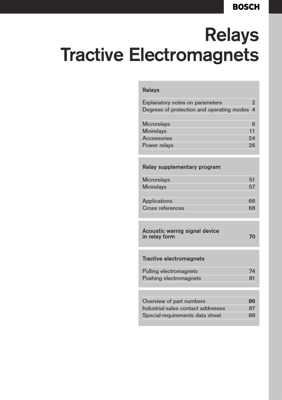 博世继电器总目录_第1页
