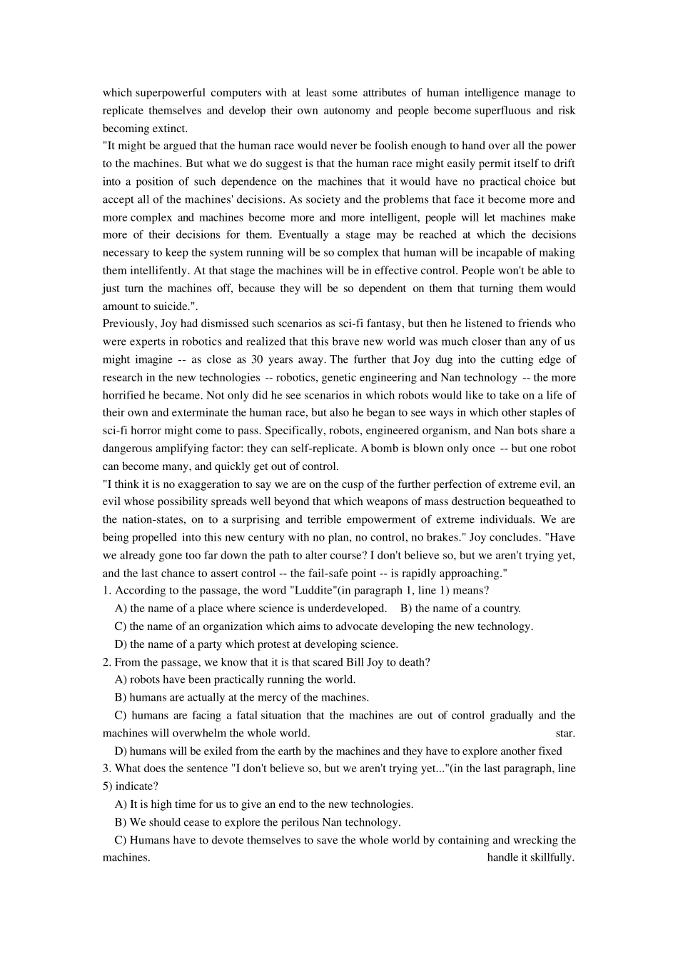 博士英语阅读理解_第2页