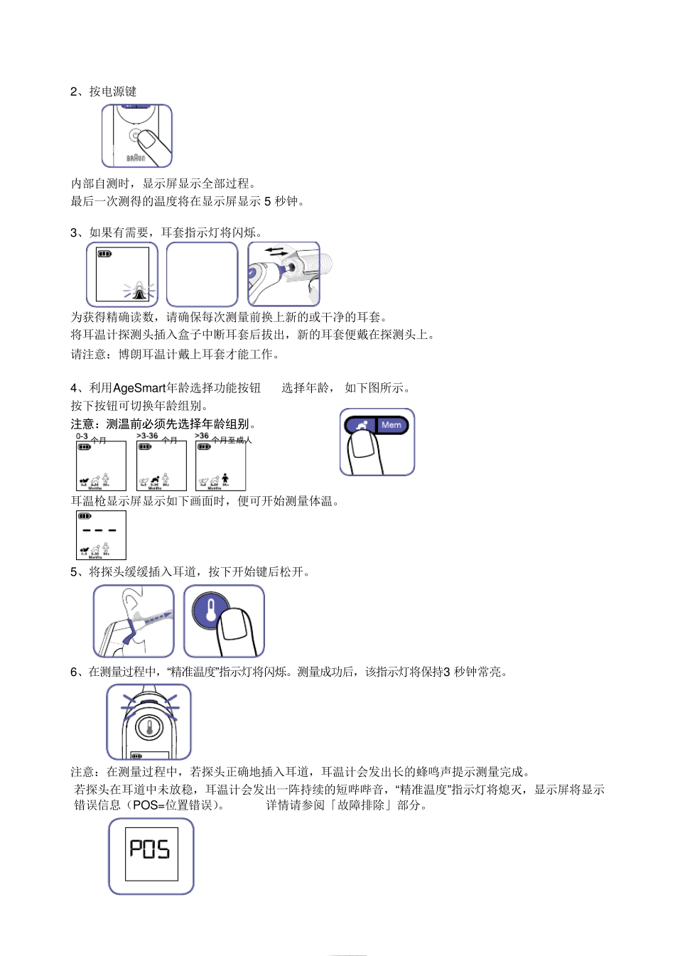 博朗IRT6520中文说明书家用版_第2页