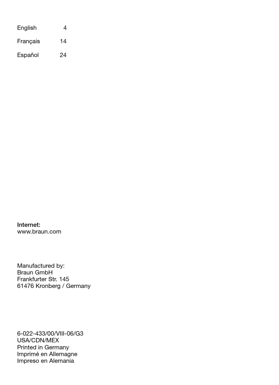 博朗耳温计IRT4520英文原版说明书_第2页