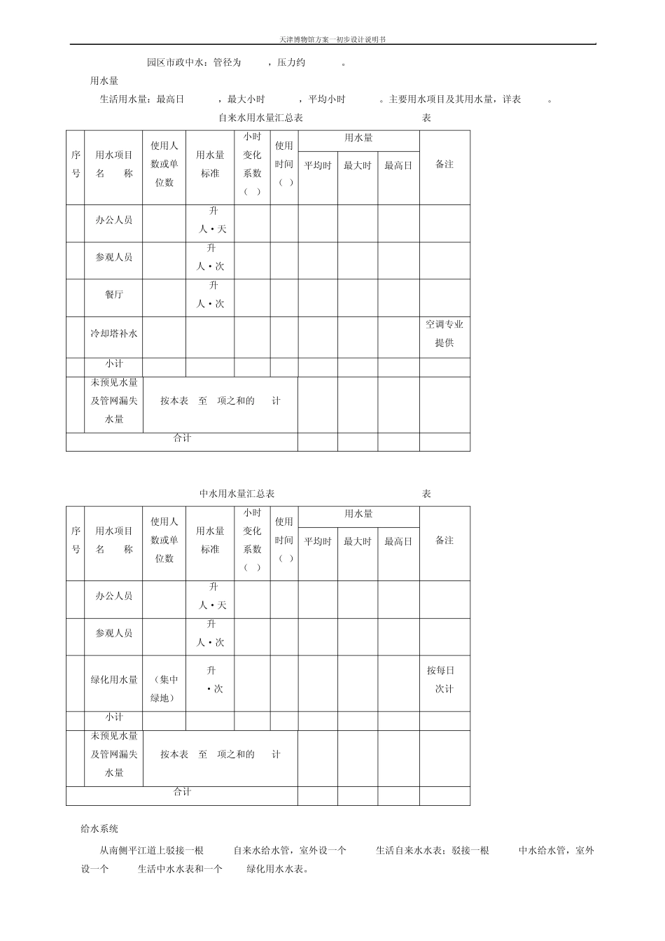 博物馆给水排水篇05_第3页