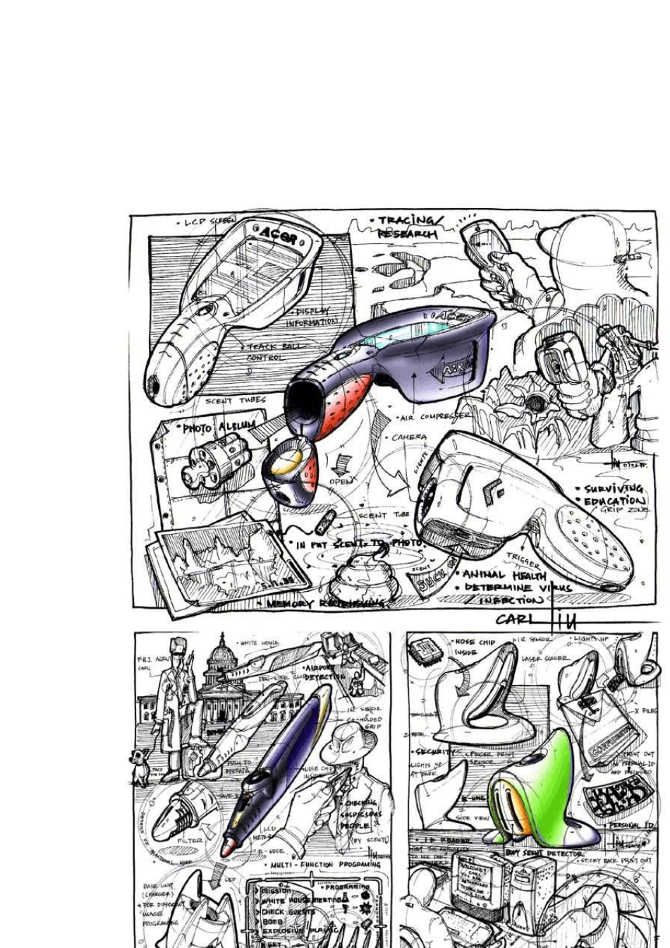 卡尔刘手绘作品集_第3页