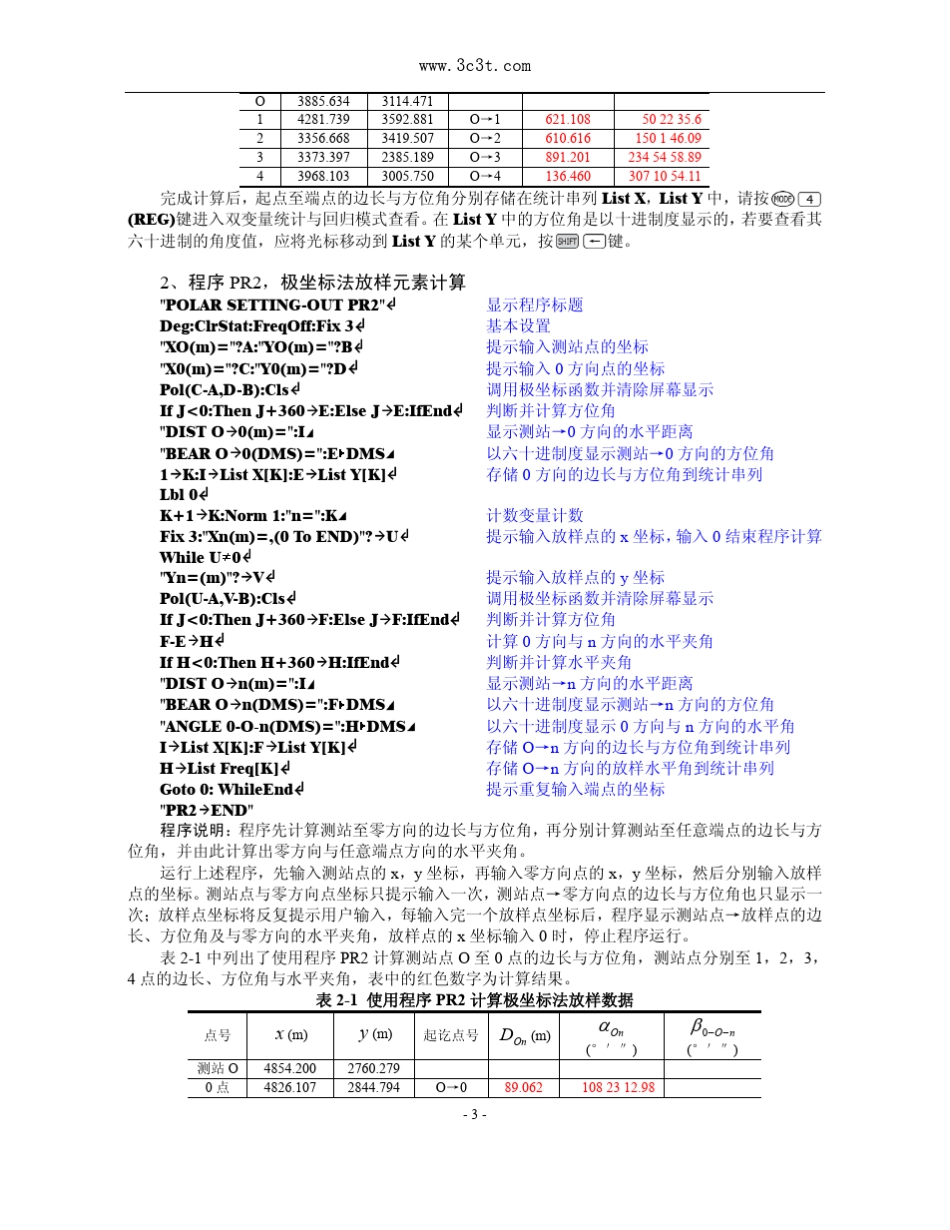卡西欧5800P矩阵编程计算器说明书_第3页