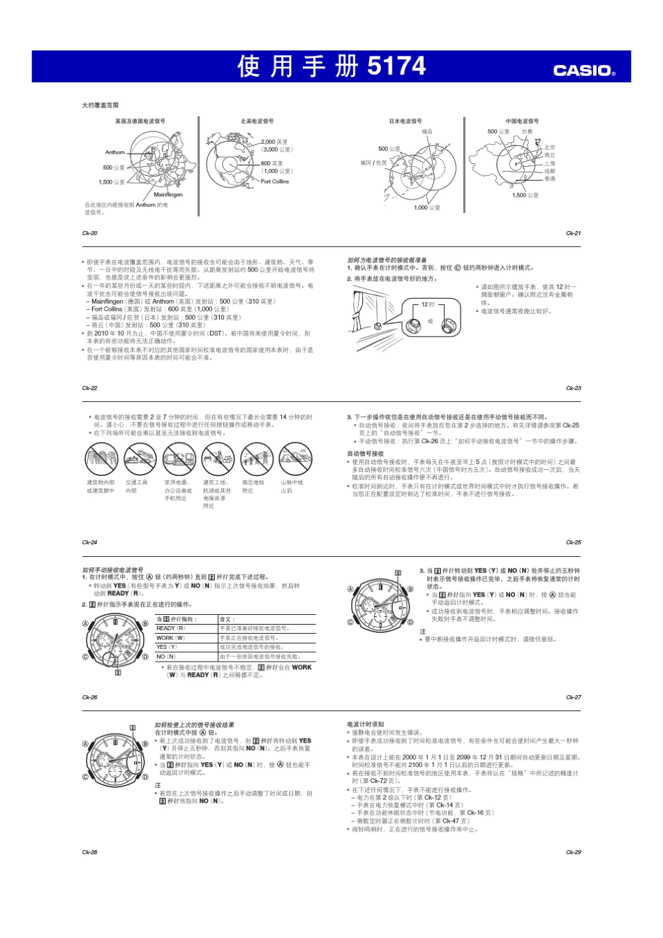 卡西欧LIWM610说明书_第3页