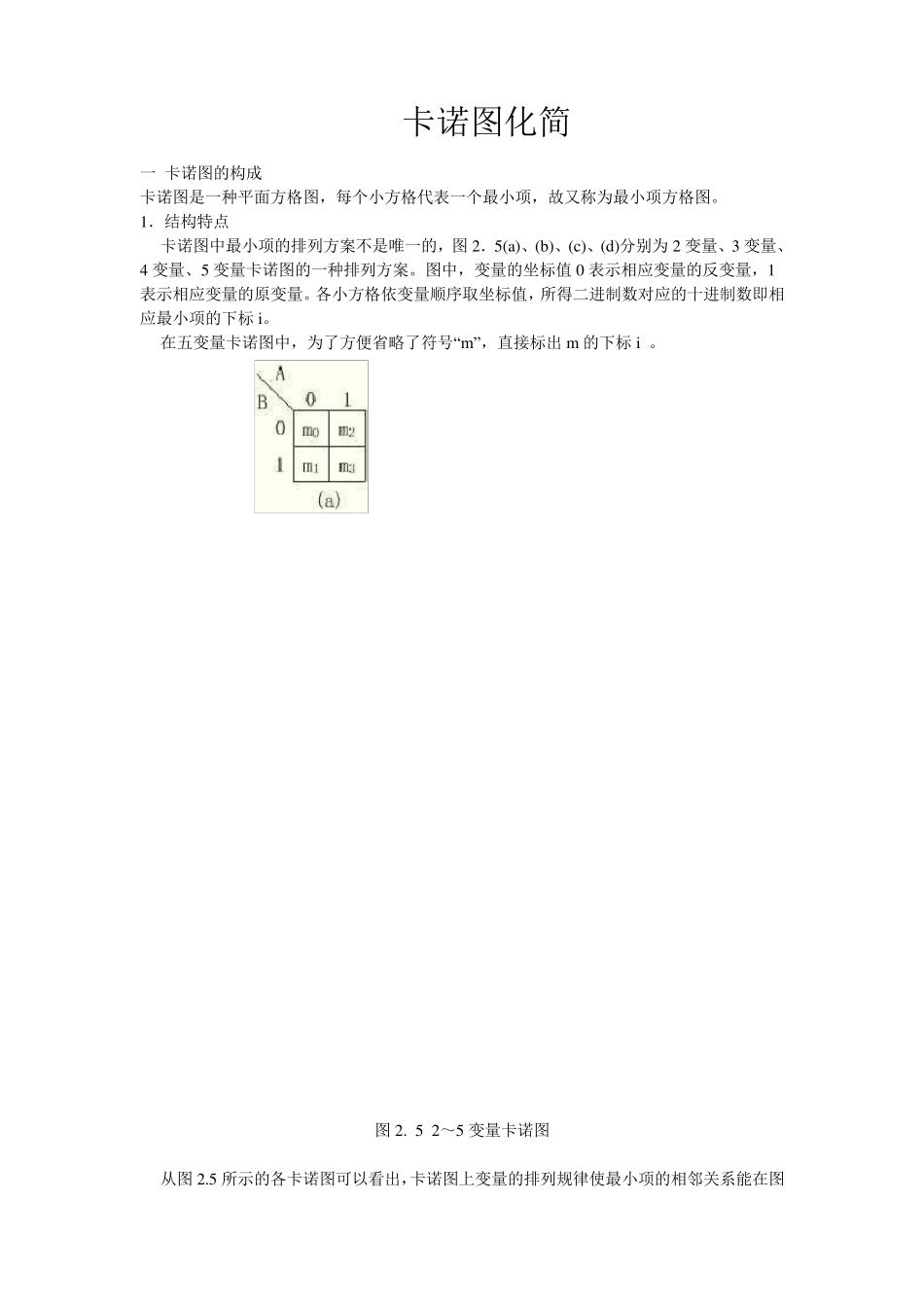 卡诺图化简法_第1页