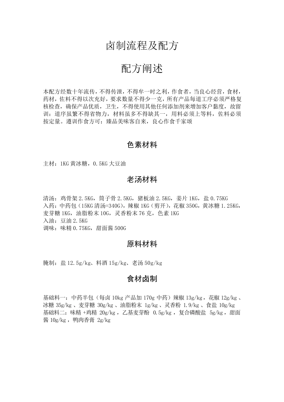 卤制流程配方_第1页