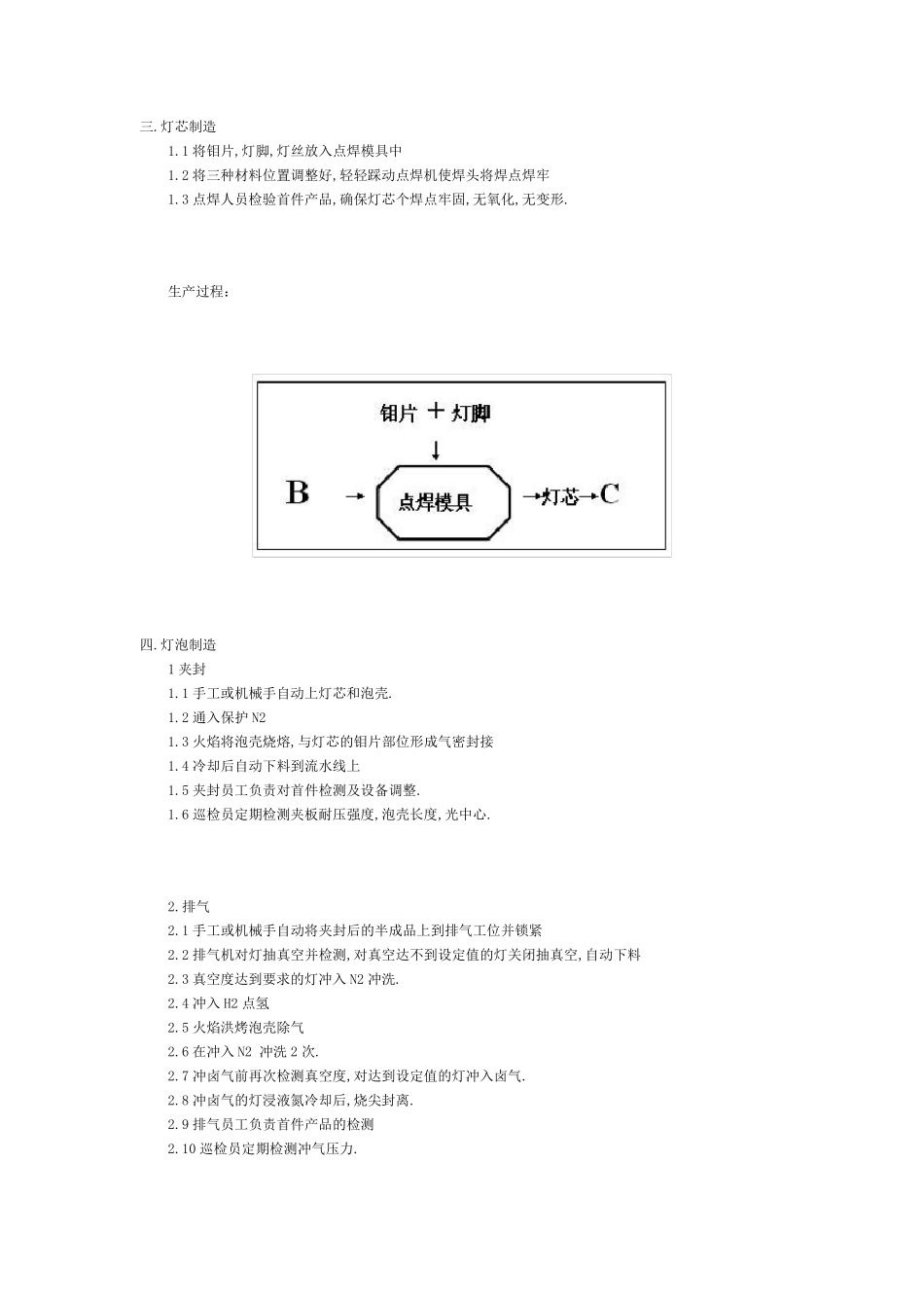 卤素灯制造工艺流程_第3页