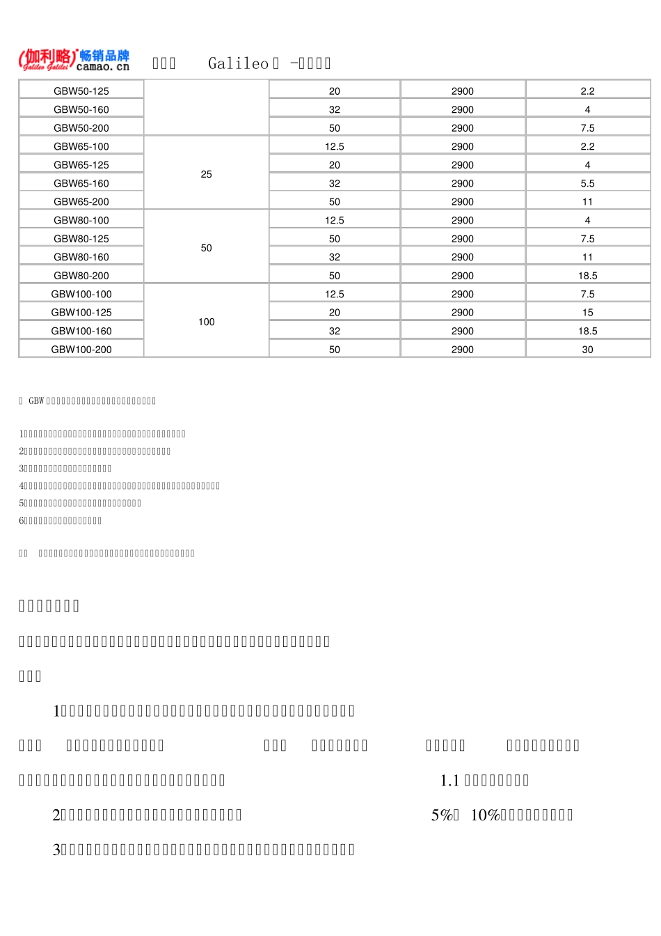 卧式浓硫酸离心泵型号及参数_第3页
