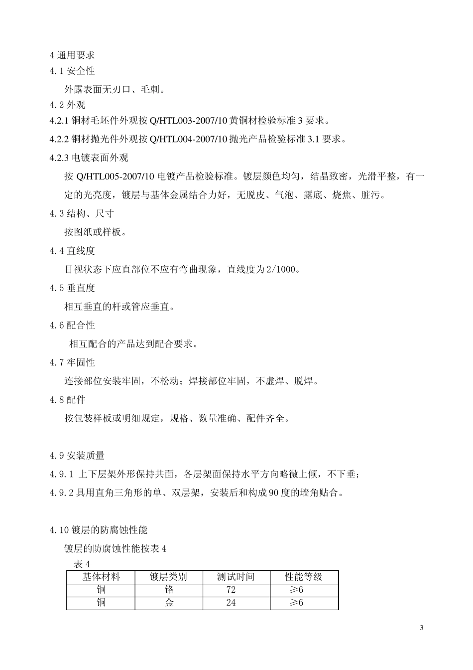 卫浴挂件检验标准_第3页