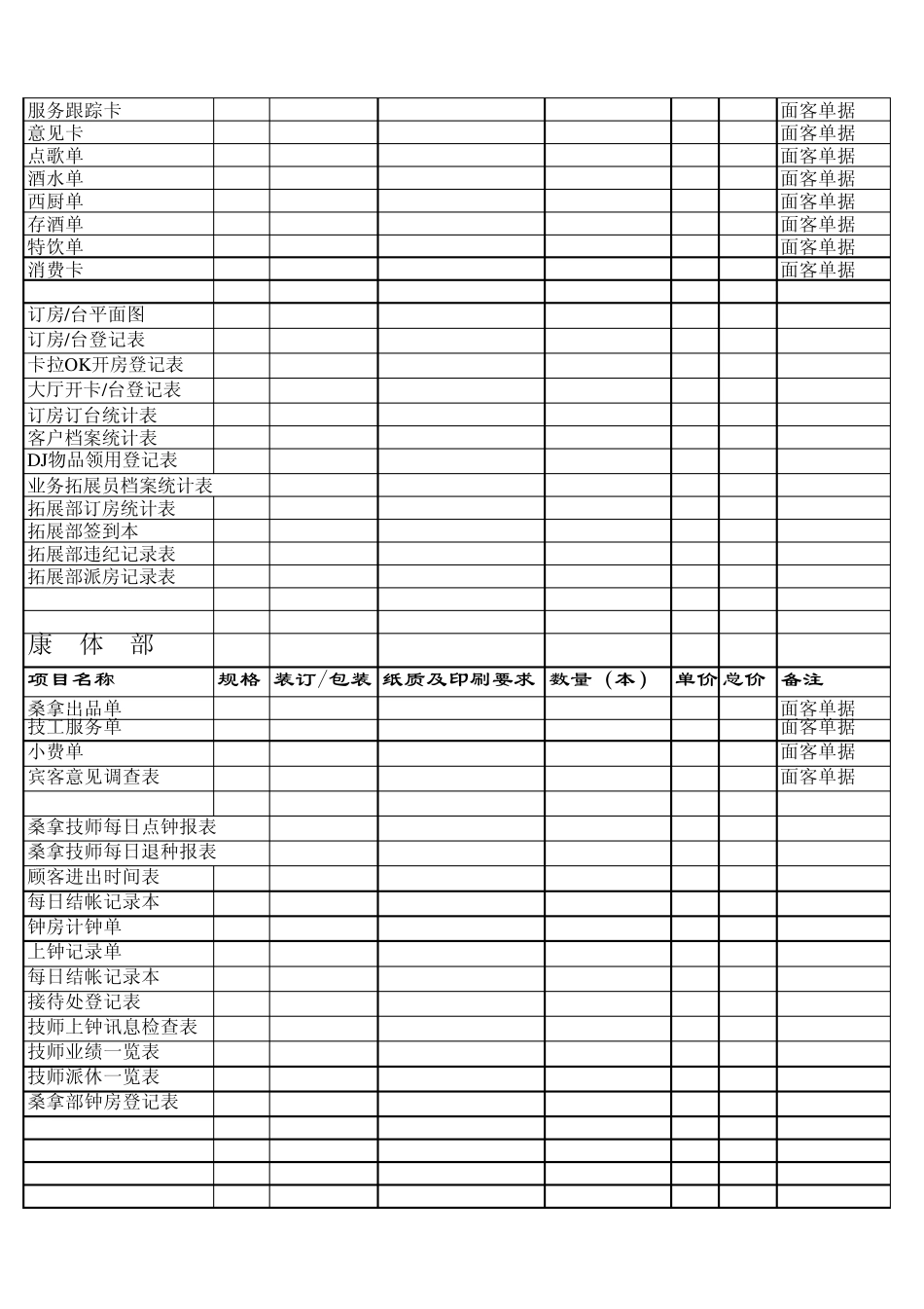 印刷品采购清单_第3页