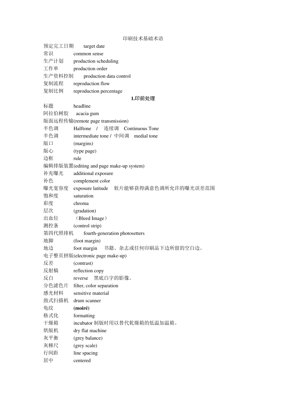 印刷基础术语_第1页