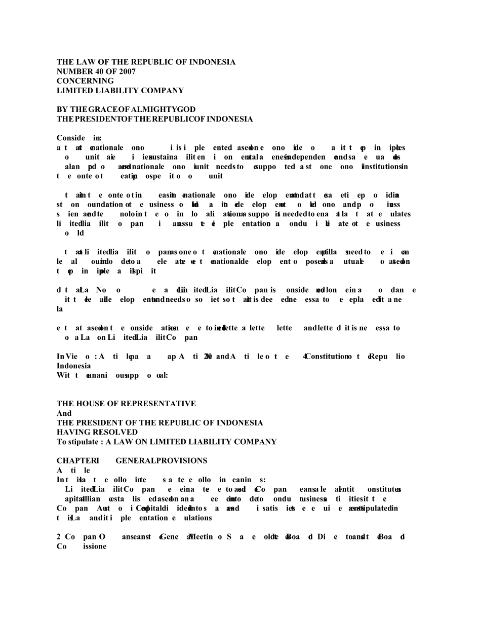 印尼有限责任公司法(英文)_第1页
