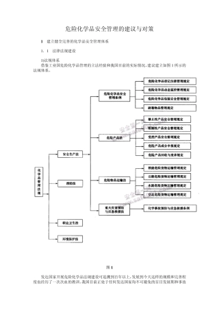 危险化学品安全管理的建议与对策