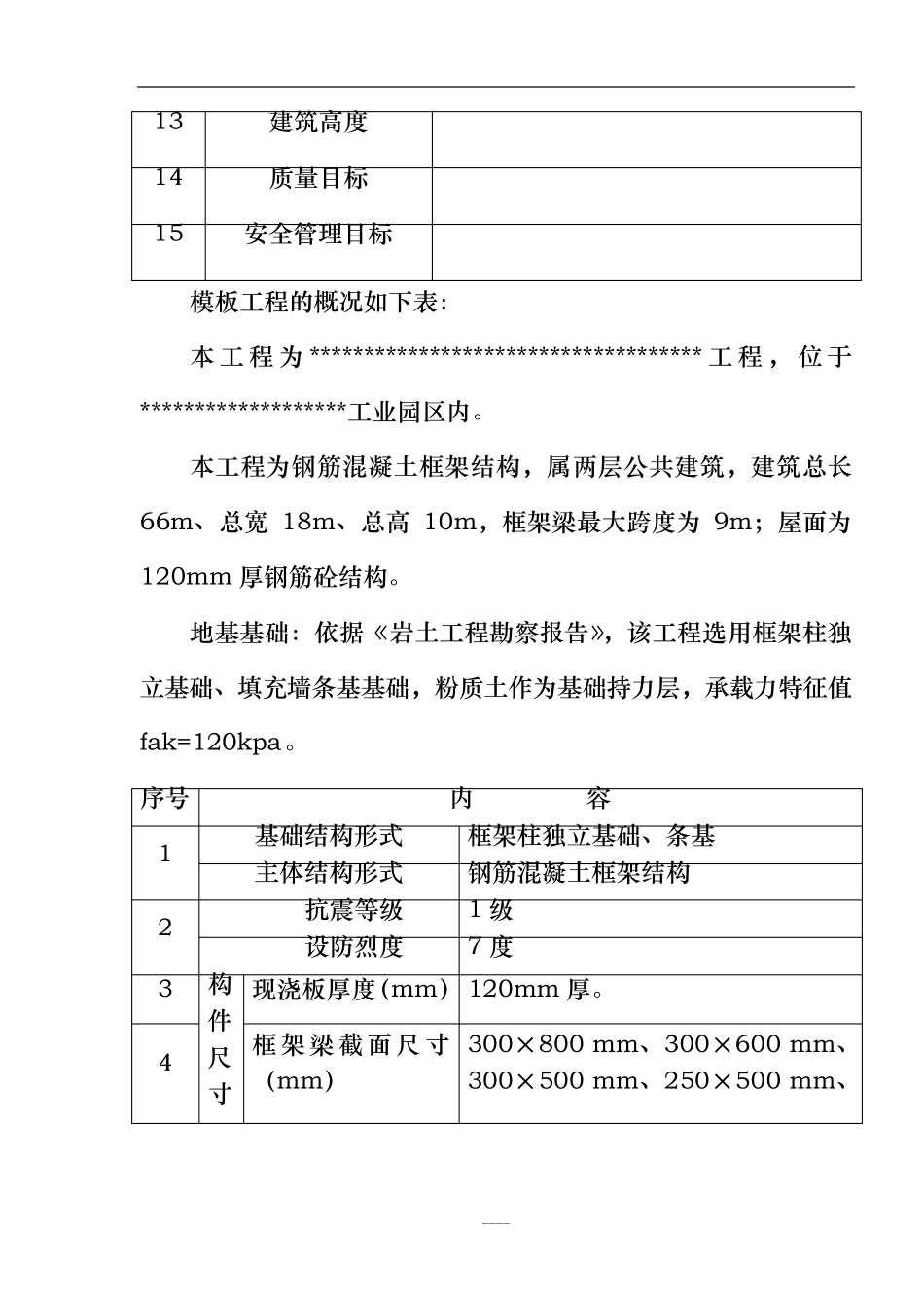 危险性较大的模板工程专项施工方案(危大范本)_第3页