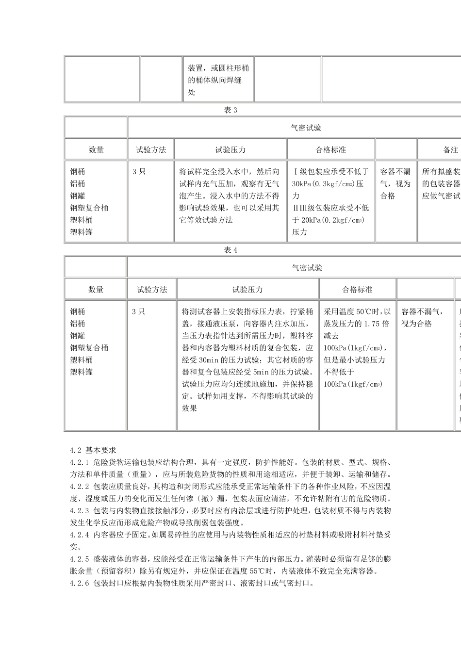 危险货物运输包装通用技术条件(GB1246390)_第3页
