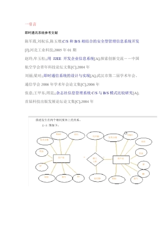 即时通讯工具软件规格需求分析
