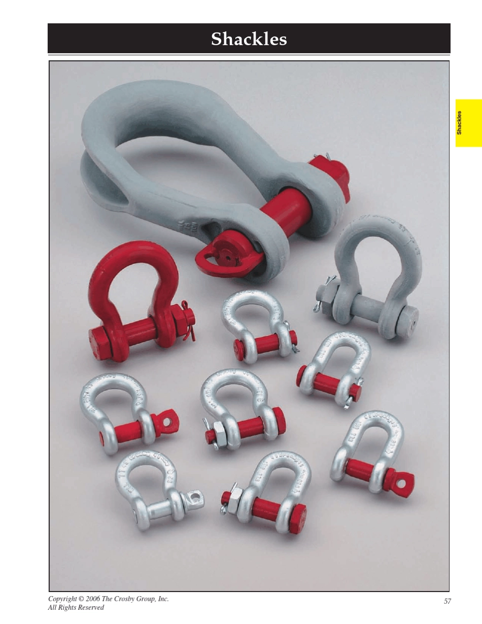 卸扣世界品牌CROSBYshackles_第1页