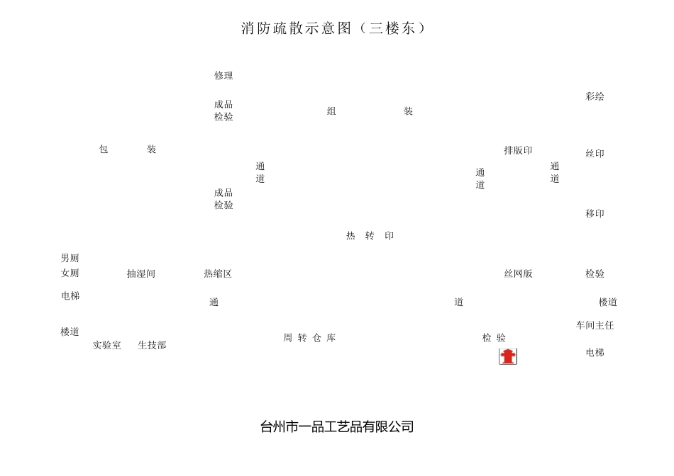 厂区消防疏散示意图_第3页