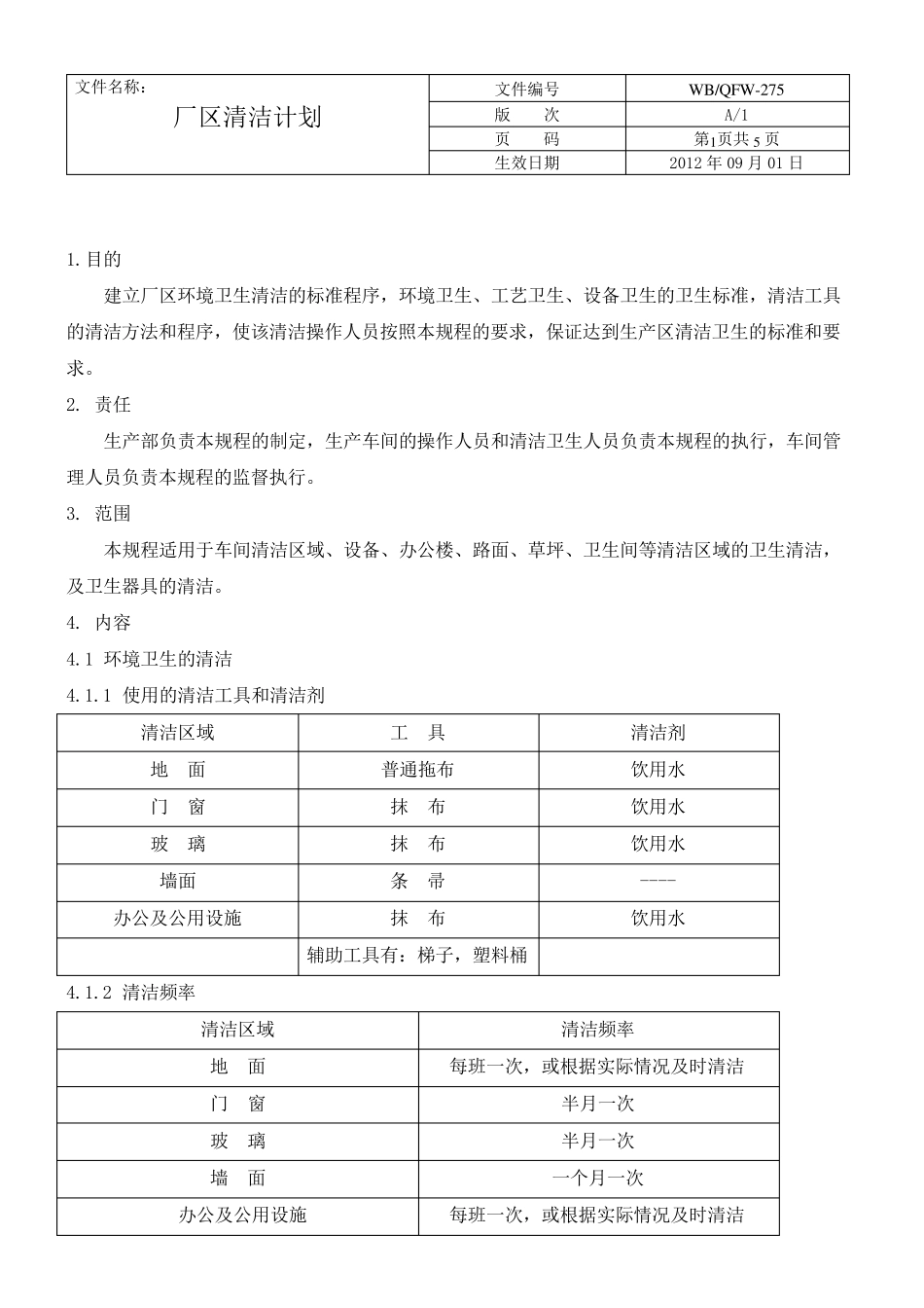厂区清洁计划_第2页