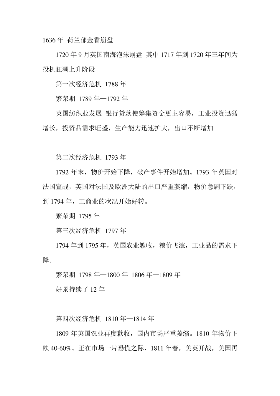 历史上的经济危机时间_第1页