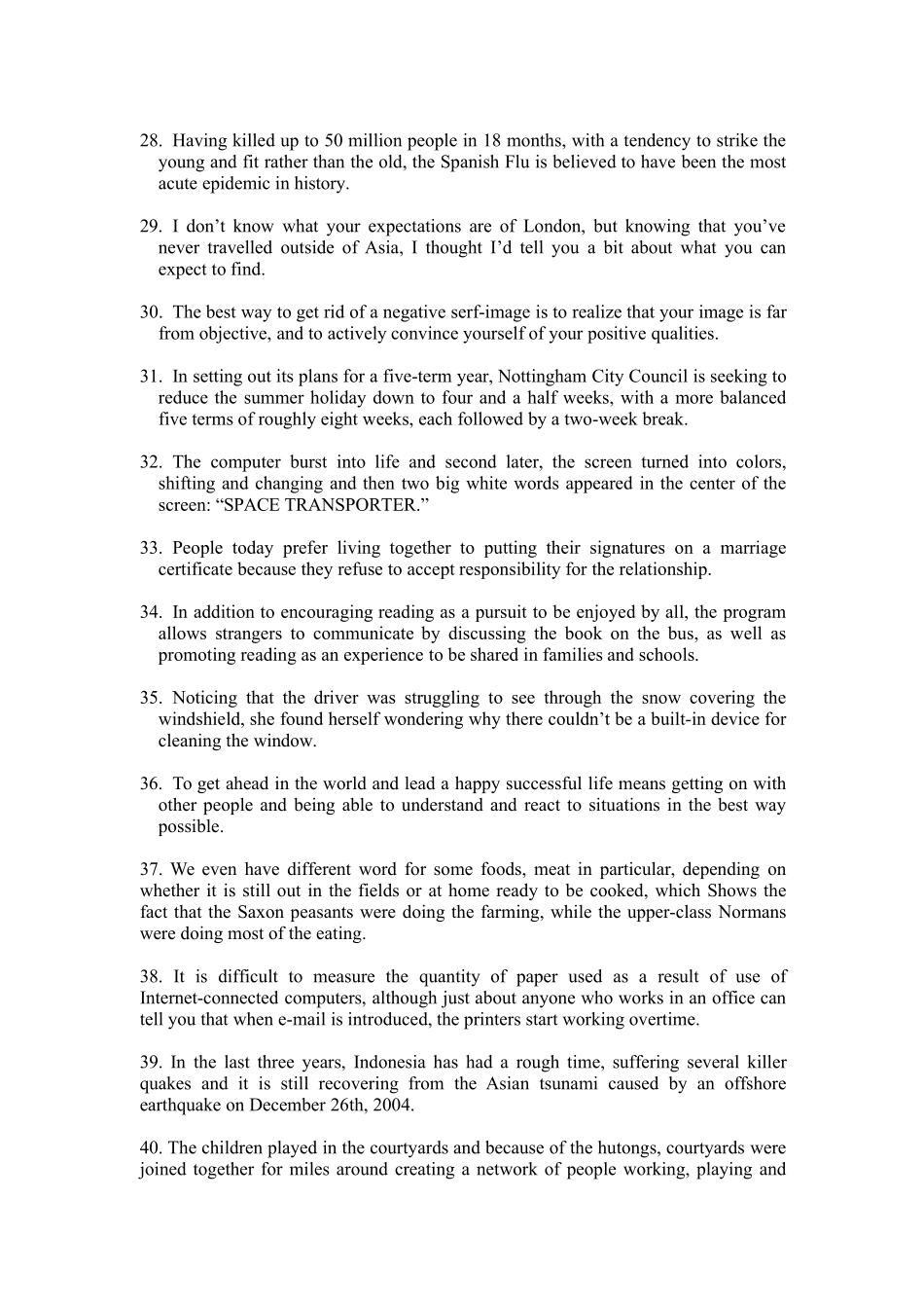 历届高考长难句分析200句(英译汉精准校对自测版)_第3页