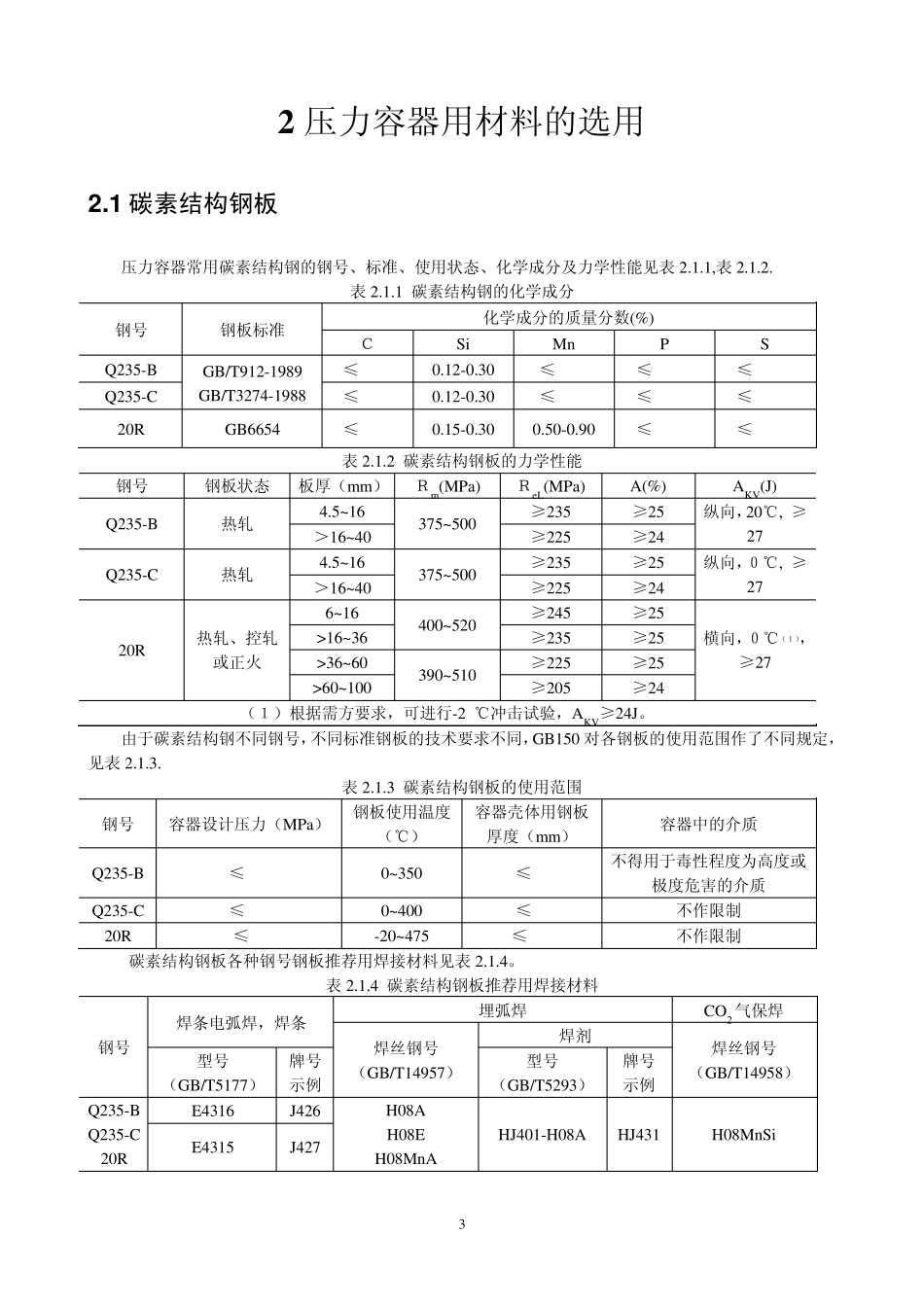 压力容器用普通金属材料知识_第3页