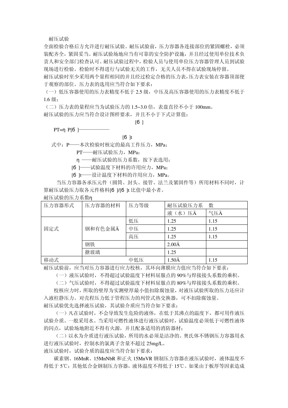 压力容器耐压试验_第1页