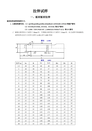 压力容器试样加工工艺评定和板材复验
