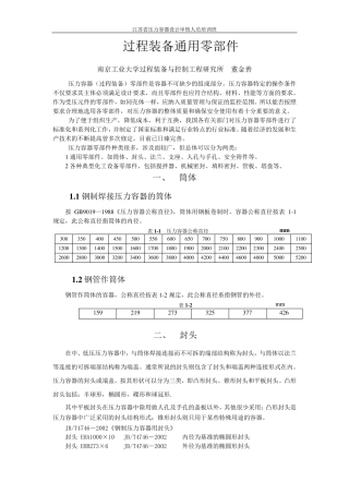 压力容器零部件