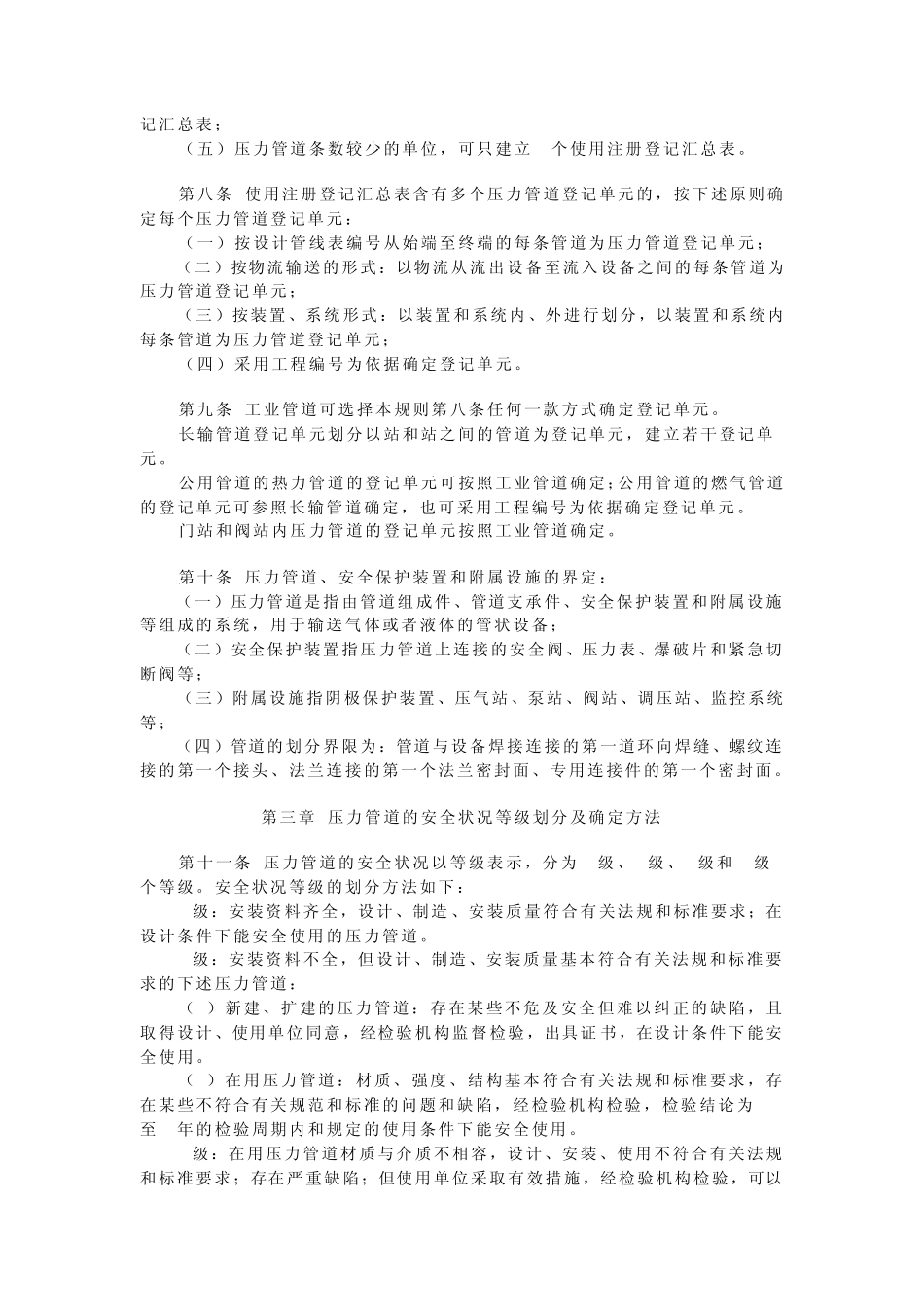 压力管道使用登记管理规则_第2页