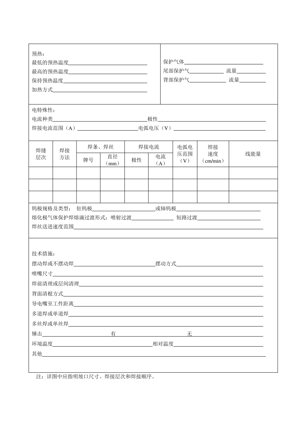 压力管道安装记录表格_第3页