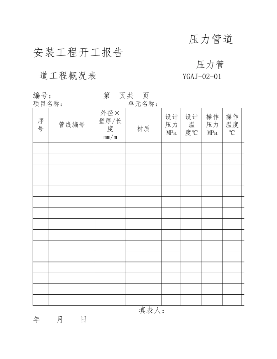 压力管道申报表_第3页