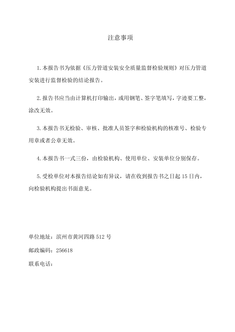 压力管道监检报告_第2页