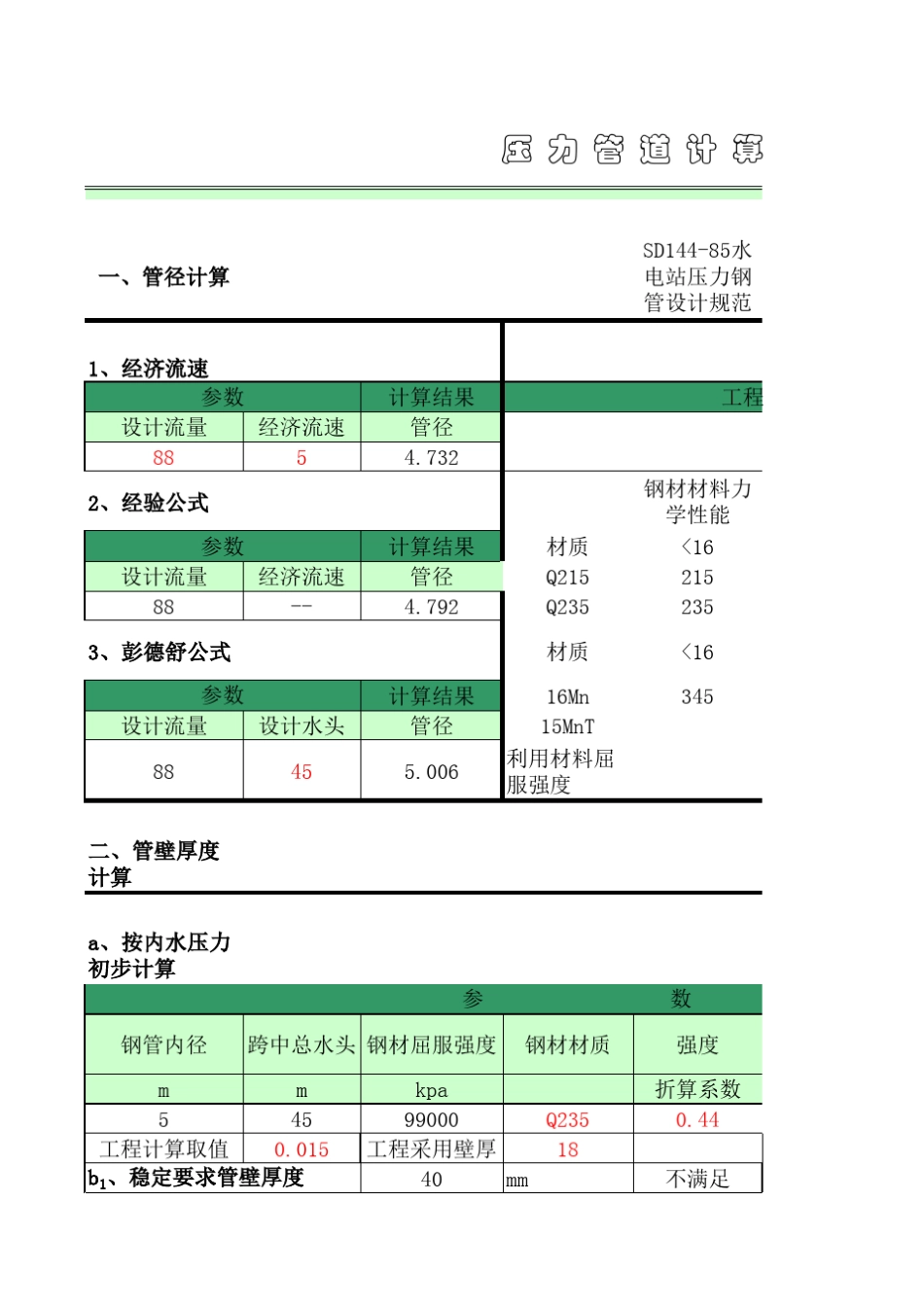 压力管道计算_第1页