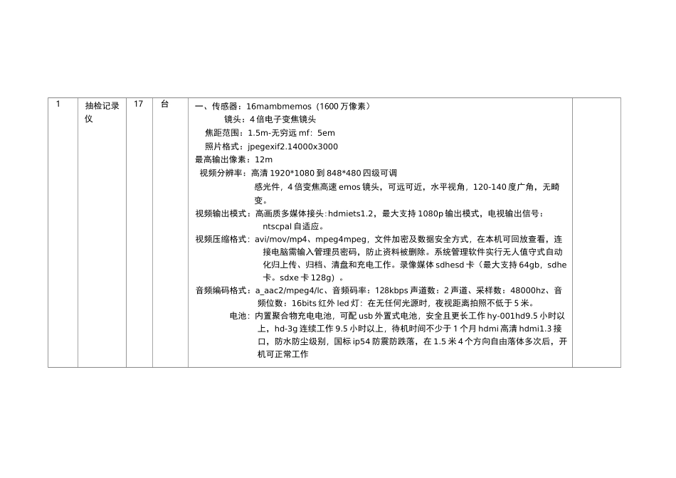 食品安全快检仪器清单及质量技术标准_第2页