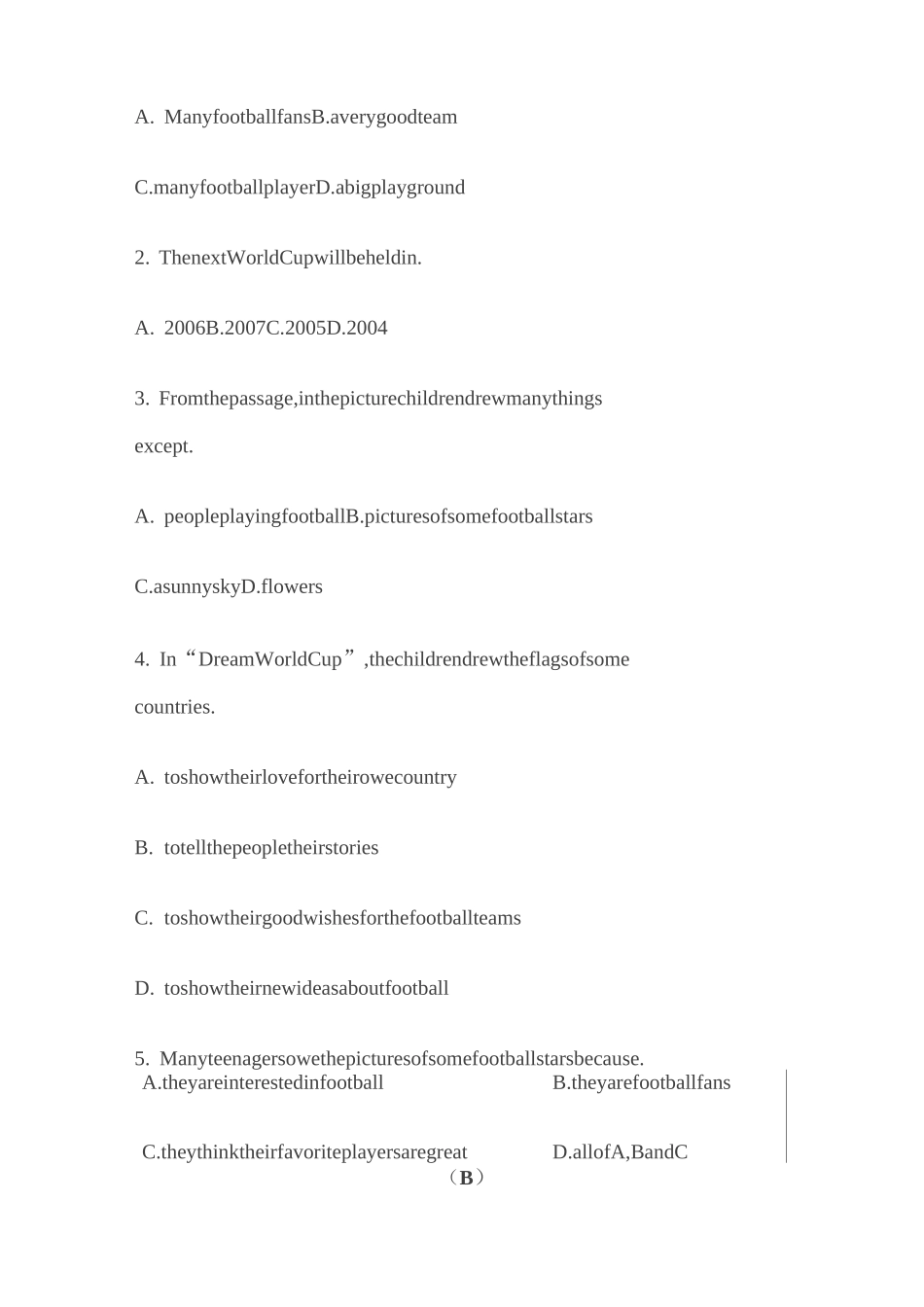 中考阅读理解._第2页