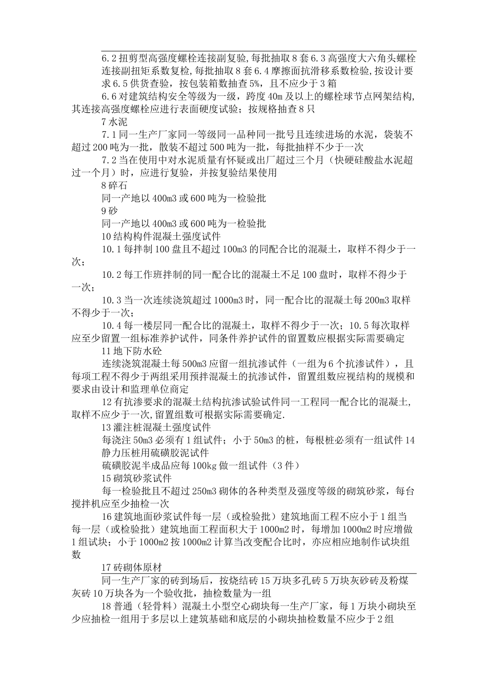 建材的取样方式及送检标准_第2页